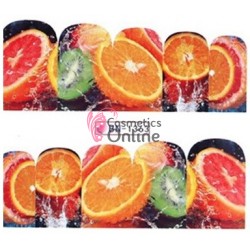 Stickere cu Apa pentru unghii cod BN1363 Fructe